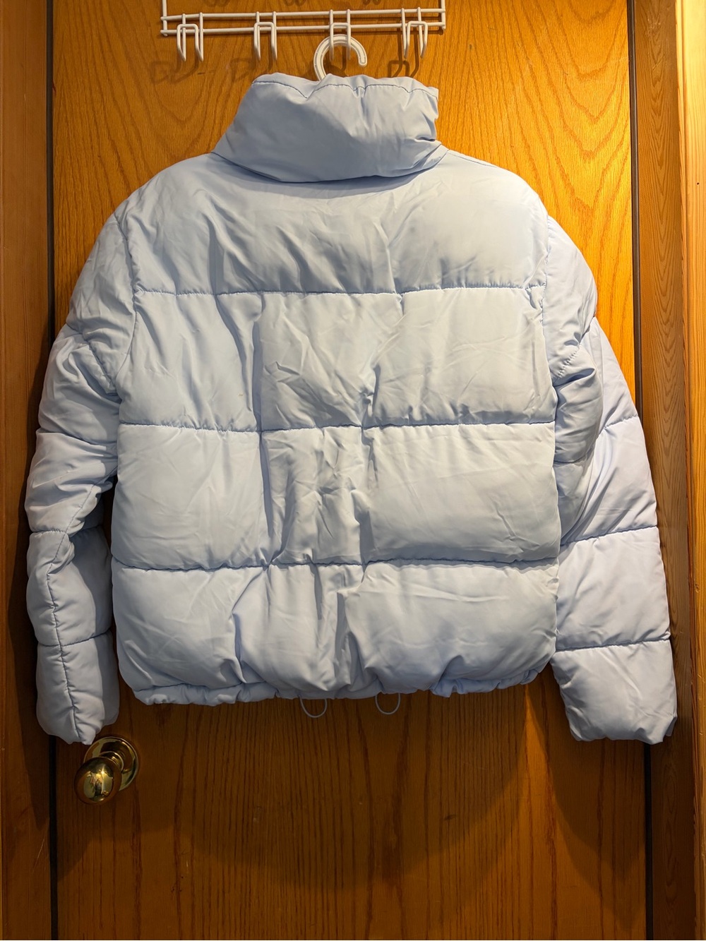 Jacket Puffer Boxy Crop - Picture 2 of 3